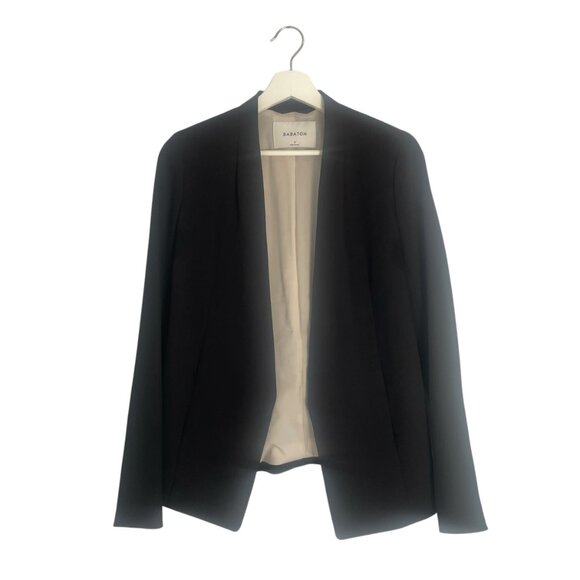 Aritzia Babaton Black Keith Jacket Blazer Size 4 Office Business Workwear Career - Picture 3 of 11